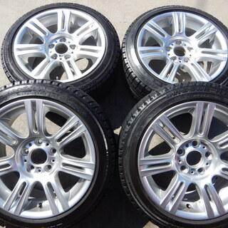 BMW純正17インチホイール 8J17 スタッドレスタイヤブリザックRFT 225/50R17 E9#系 F3#系に ＢＭＷ純正 １７インチ Ｘ３，Ｘ４用 スタッドレスセット