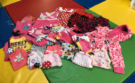 女の子８０〜９５ 100着以上