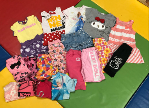 女の子８０〜９５ 100着以上