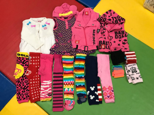 女の子８０〜９５ 100着以上