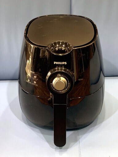 【苫小牧バナナ】2013年製 フィリップス/PHILIPS ノンフライヤー HD9220 ブラック 清掃済み