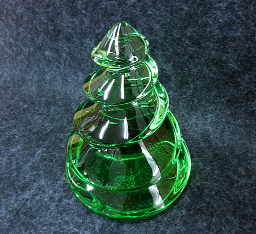 バカラ クリスマスツリー グリーン 緑 装飾品 置物 南12条店 