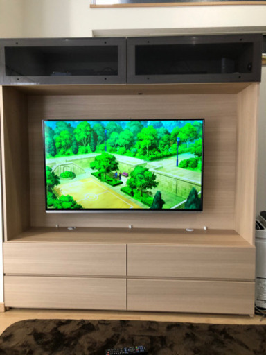 パモウナ　壁掛けテレビボード　160幅