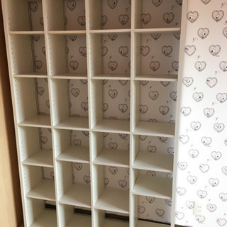(お取引中です)おしゃれなホワイト本棚