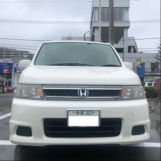 車検12月迄　ホンダ ステップワゴン RF7 スパーダ24T パールホワイトの画像