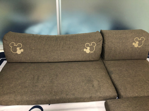 【美品】本日限定価格！ベルメゾン　ディズニーソファ3人掛け