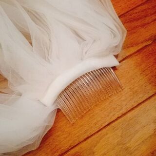 ウェディング ベール ロングの画像