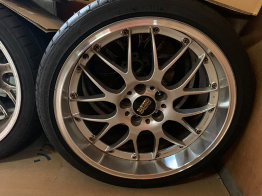BBS 19インチアルミホイール＆タイヤ4本セット