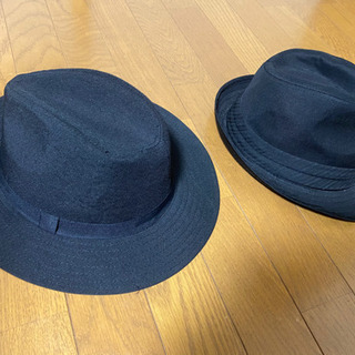 ひとつ100円 黒のハット