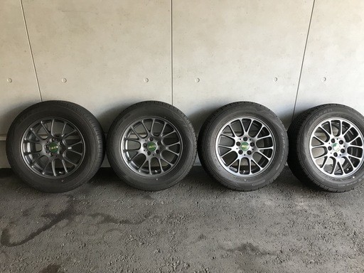 ＢＢＳホイール、タイヤセット １５インチｘ６Ｊ タイヤ２０５／６０Ｒ１５