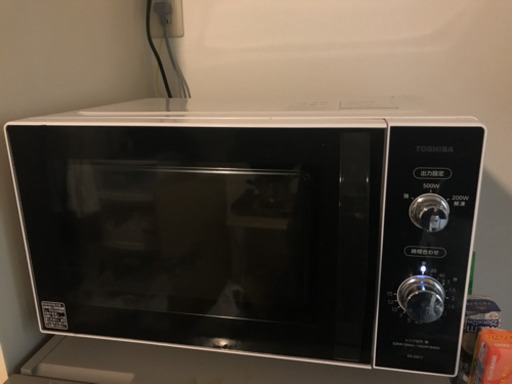 電子レンジ　TOSHIBA ER-SM17 美品
