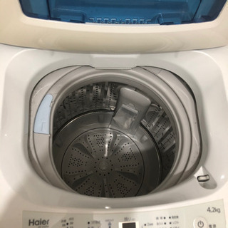 ※受け渡し予定の方決定しました※【Haier】単身用洗濯機4.2kg 