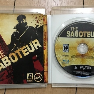 PS3ソフト　Saboteur 北米版の画像