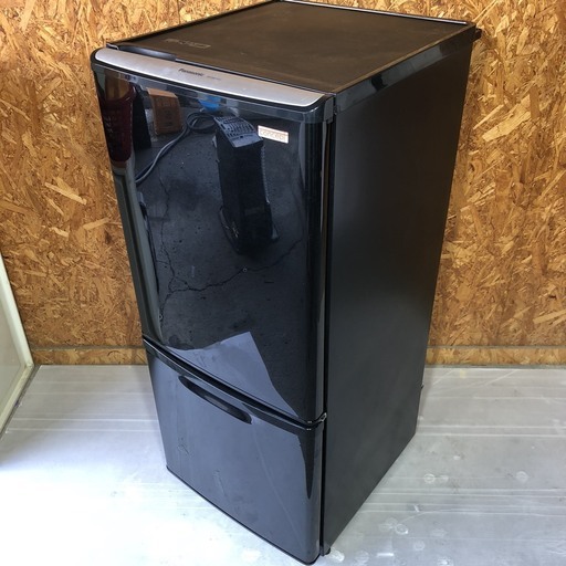 パナソニック　２ドア冷蔵庫　１３８L ガンメタ