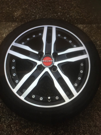 アルミホイール　タイヤ付4本セット