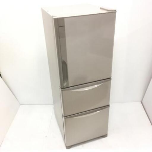 中古 店舗近郊送料格安 265L 3ドア冷蔵庫 日立 R-27FV-T 2015年製 スリムタイプ 6ヶ月保証付き