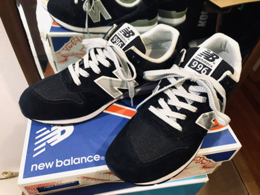 【売却済】★新品未使用スニーカーnew balance MRL996BL 25.0cm