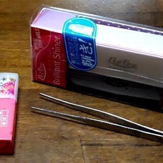 《お取り引き先決定》急募🔊 新品・使用済み❕1️⃣3️⃣点おまとめセット 《ネイル11点 爪磨き1点 ピンセット1点 》の画像