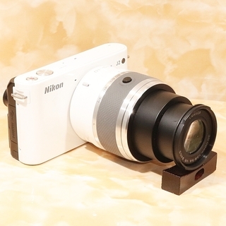 ☆極上美品＆自撮り＆すぐ使えるSD付☆ニコン J2 望遠