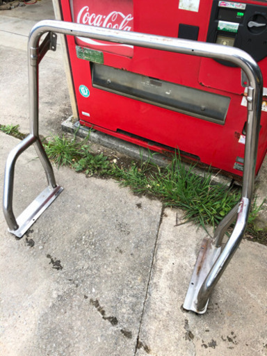 ミゼットⅡ純正ロールバー、ステン