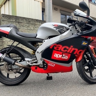 【取引終了】アプリリア RS50 フロント外装大破車両