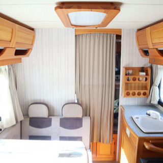 売れました【最終値下275万円】キャンピングカーアミティ【FFヒーター・ソーラーパネル・サブバッテリー装備】の画像