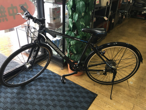 使用期間3ヶ月極美品 BRIDGESTONE ブリジストン TB1 クロスバイク 27 黒