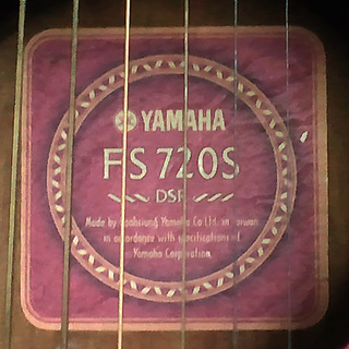 ★YAMAHA　ヤマハ　FS720S 　アコースティックギター　アコギ　フォークギター　中古の画像