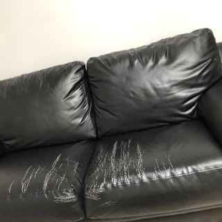 ニトリ　レザーソファー