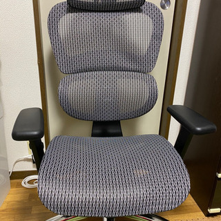 【美品】椅子　オフィスチェア　ハイバックチェア
