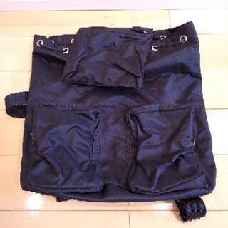 【あげます】VIA DEMIZON DOUXリュック(黒)の画像