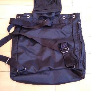 【あげます】VIA DEMIZON DOUXリュック(黒)