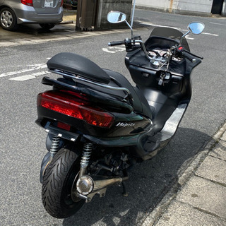 新品バッテリー マジェスティC SG03J 走行25,700km HID ローダウン タイヤバリ溝の画像