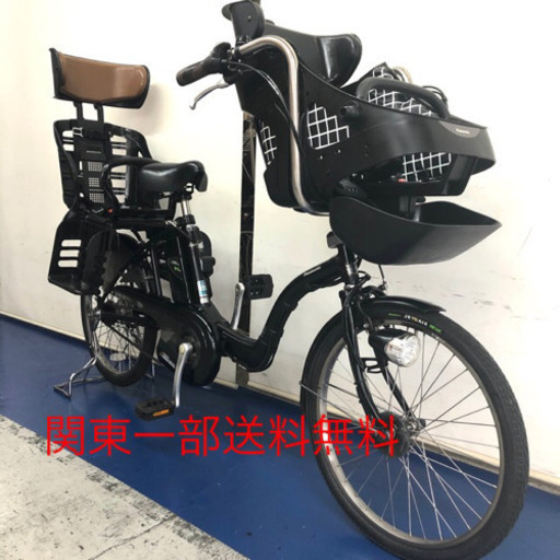 パナソニック　ギュットミニ　20インチ　3人乗り 8.9ah 黒　電動自転車　電動アシスト