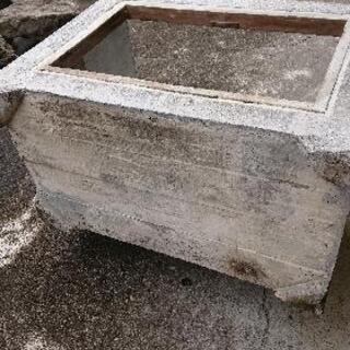 流し台土台 ＋ 屋外用のシンク 昭和レトロの画像