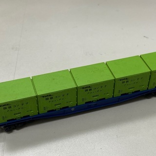 Nゲージのコンテナ車の画像