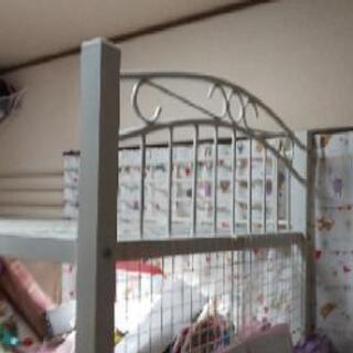 白色ロフトベットの画像