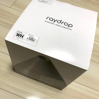 超音波アロマLED加湿器/レイドロップ/2.4L/ホワイト/KH...