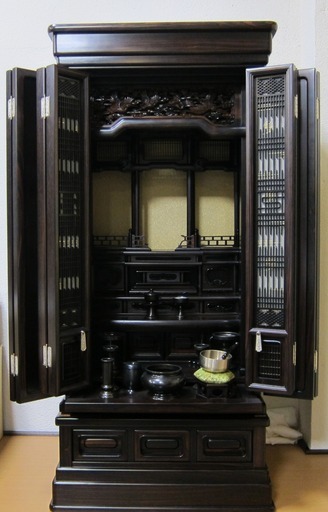 伝統型黒檀仏壇