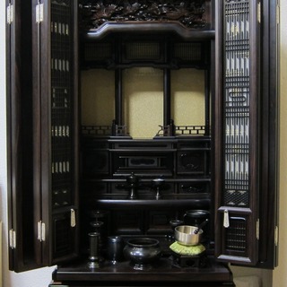 伝統型黒檀仏壇