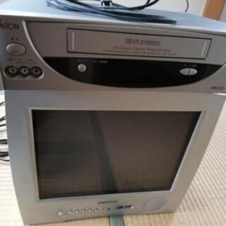 アナログテレビ+ビデオデッキ　動作確認済　VHS