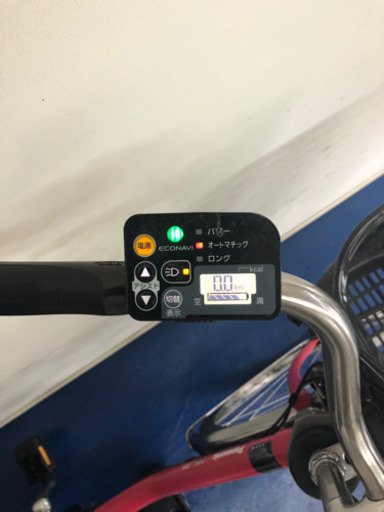 パナソニック　ビビDX 26インチ 8ah 2本　エコナビ　電動自転車　電動アシスト