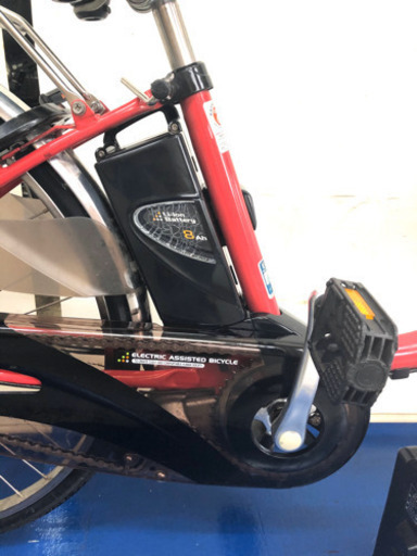 パナソニック　ビビDX 26インチ 8ah 2本　エコナビ　電動自転車　電動アシスト
