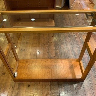 中古　木製ハンガーラック