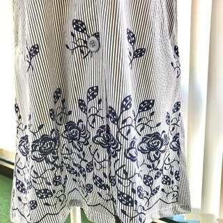 ロングベスト　ベストワンピの画像