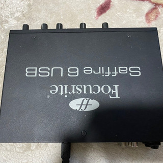 オーディオインターフェース　focusrite saffire 6 USBの画像