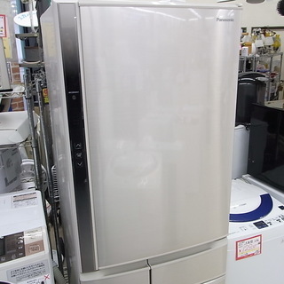 パナソニック 426L 2014年製 5ドア 冷蔵庫 NR-E438T-N エコナビ