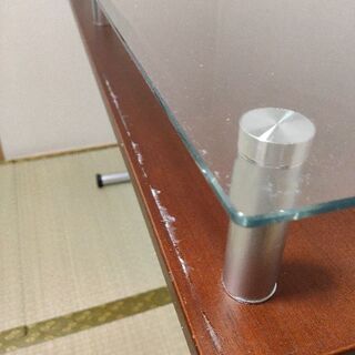 昇降式テーブル 幅120cm ダークブラウンの画像