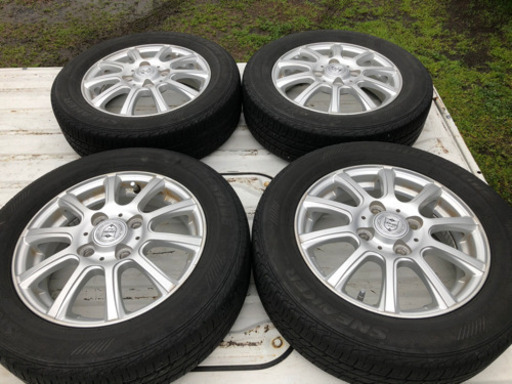 155/65-13夏タイヤ＆アルミ4本セット