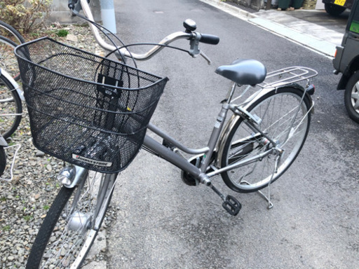 カゴ付き自転車